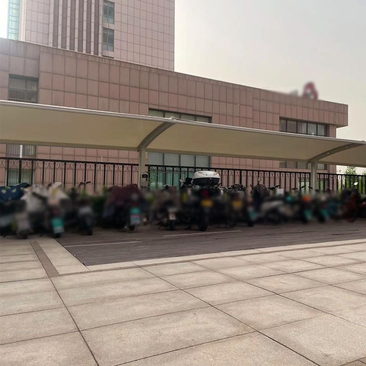 平乡县膜结构电动车棚